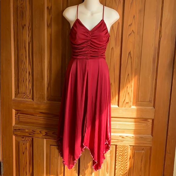 Vintage Dresses & Skirts - Vintage Raspberry Pink Shimmery Dress